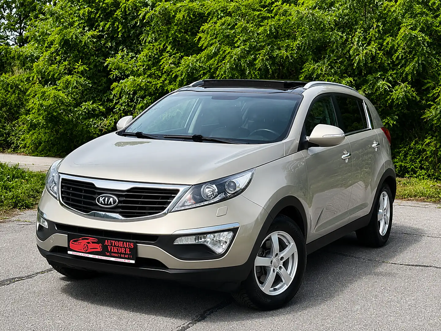 Kia Sportage Active Pro 2,0 CRDi 4WD DPF Aut.*GARANTIE,AUTOM... Grau - 2