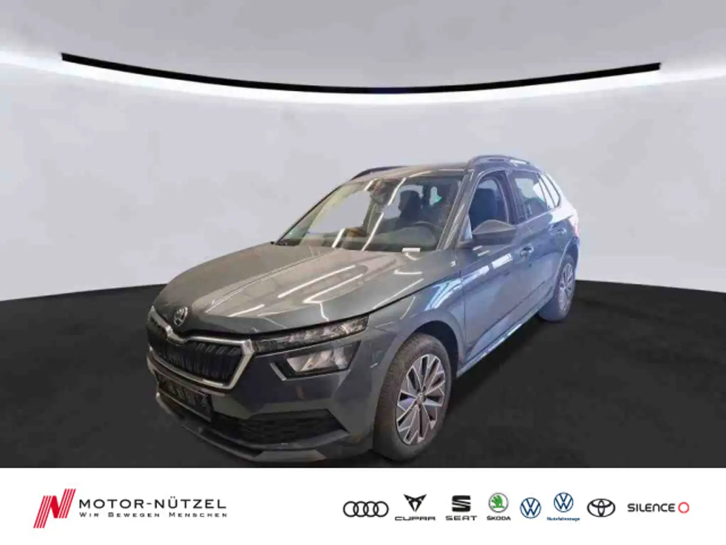Skoda Kamiq 1.5 TSI CLEVER LED+AHK+KLIMA+SITZHEIZUNG Grau - 1