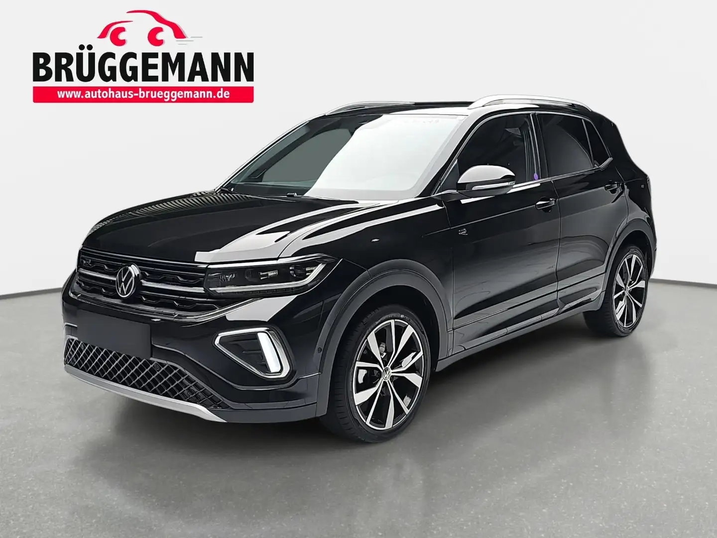 Volkswagen T-Cross T-CROSS 1.5 TSI DSG R-LINE LED ACC P-ASSIT PDC KAM Negro - 1