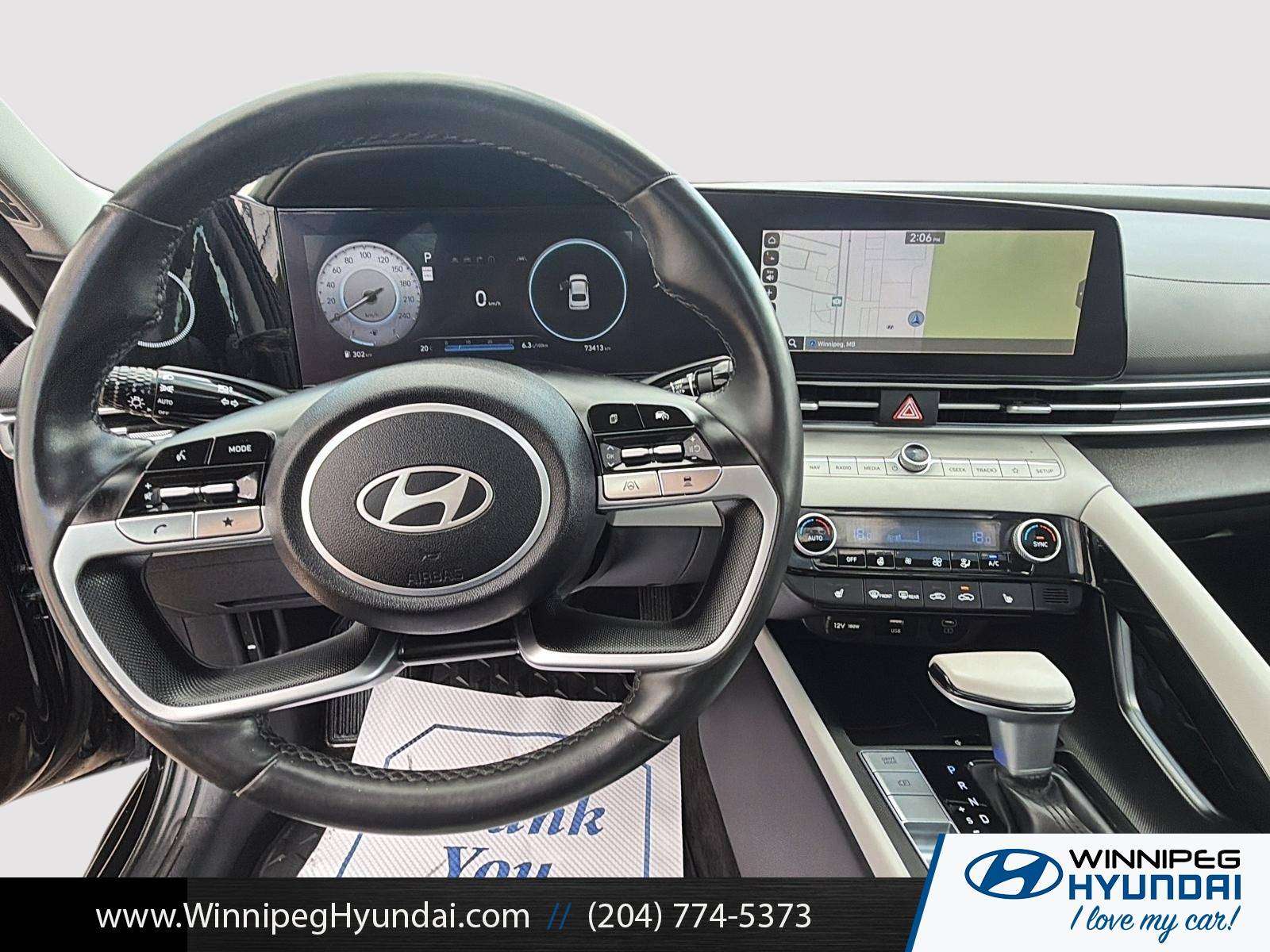 used 2024 Hyundai Elantra car, priced at $23,500