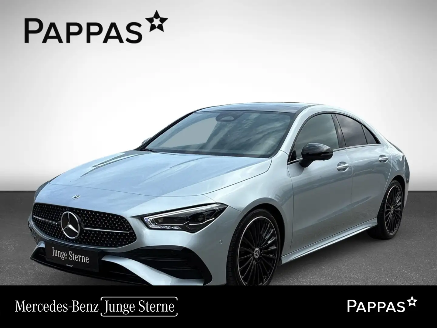 Mercedes-Benz CLA 200 d Coupé AMG Line Premium*Panorama-Schiebedach*Nigh Silber - 1