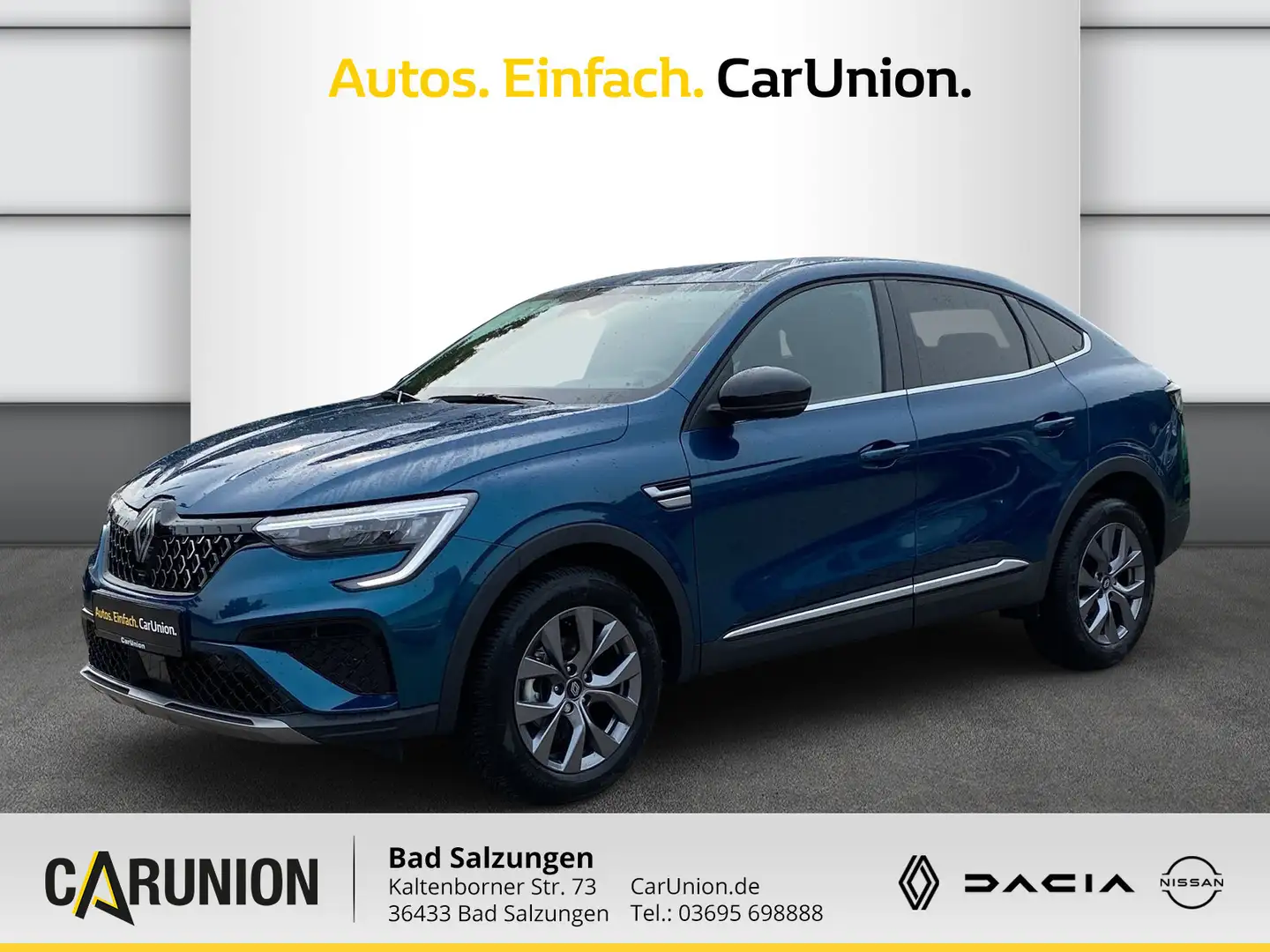 Renault Arkana TECHNO Mild Hybrid 140 EDC Blau - 1