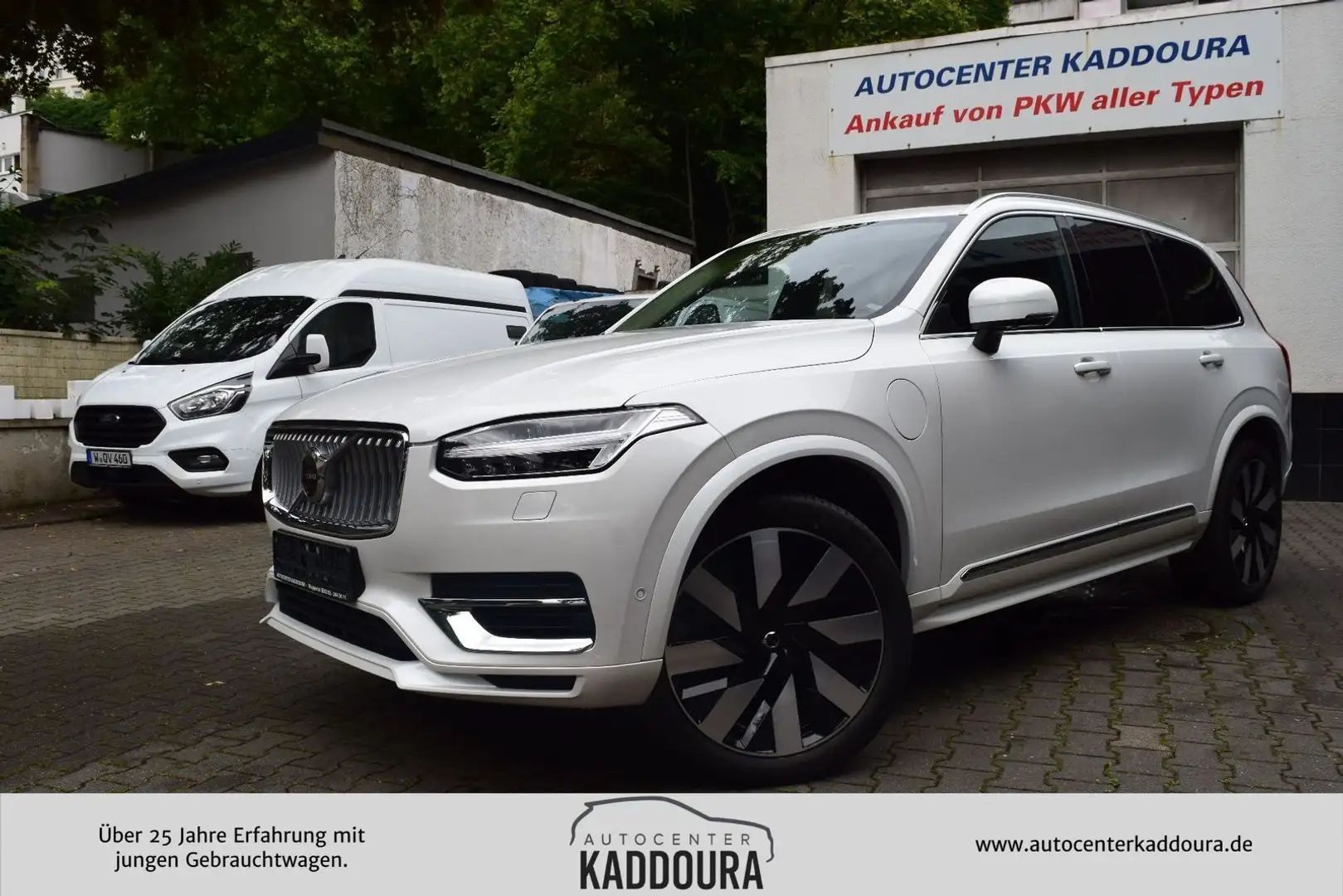 Volvo XC90 T8 AWD Plus Bright PANO 360° H&K 21 Zoll Wit - 1