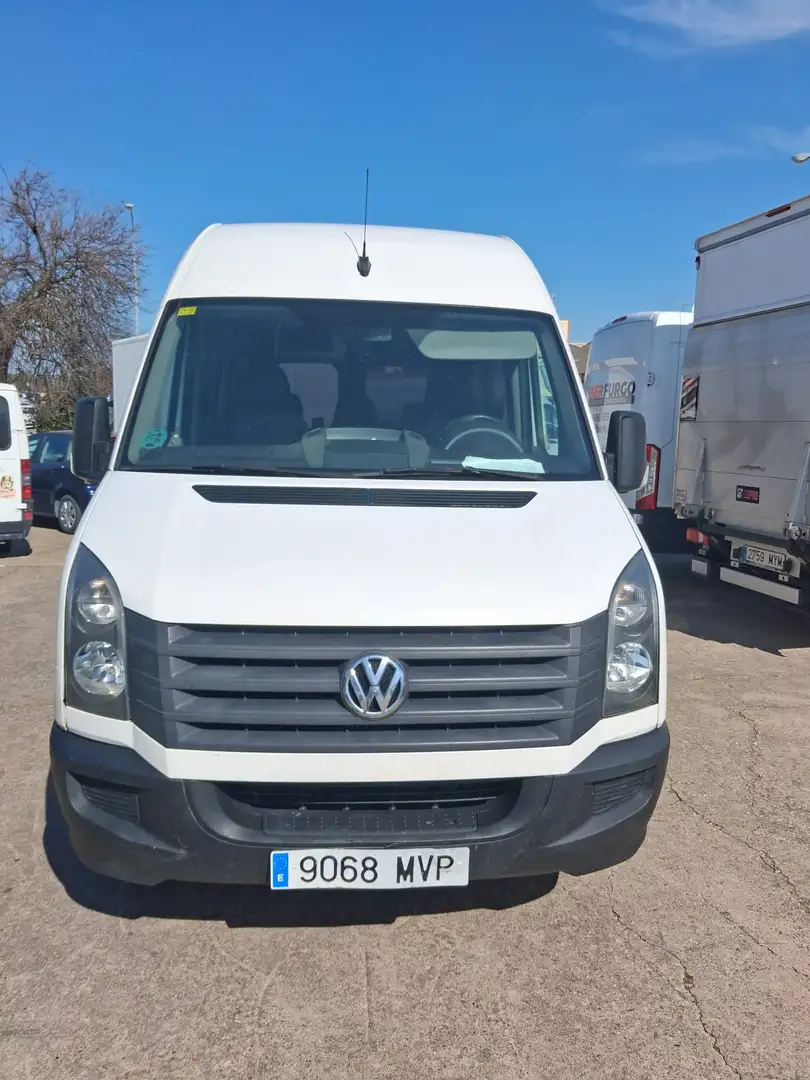 Volkswagen Crafter Crafter PRO Furgón BMT 35 BM TA 136 Batalla Media Techo Alto Blanco - 2