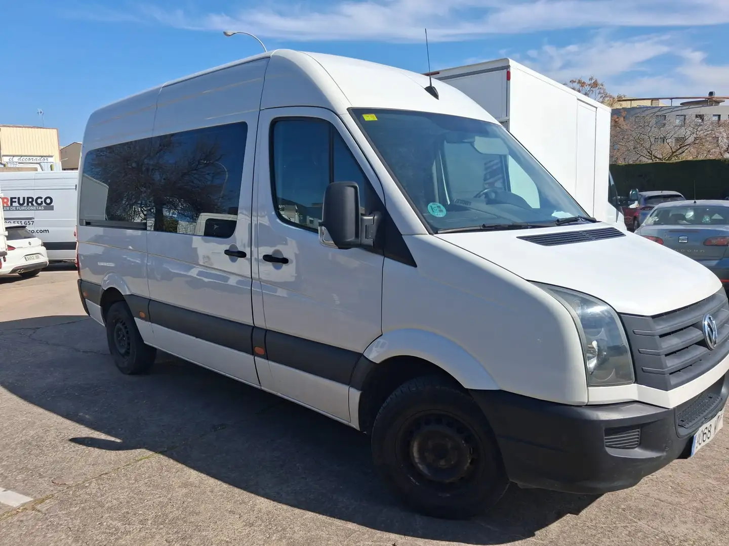 Volkswagen Crafter Crafter PRO Furgón BMT 35 BM TA 136 Batalla Media Techo Alto Blanco - 1