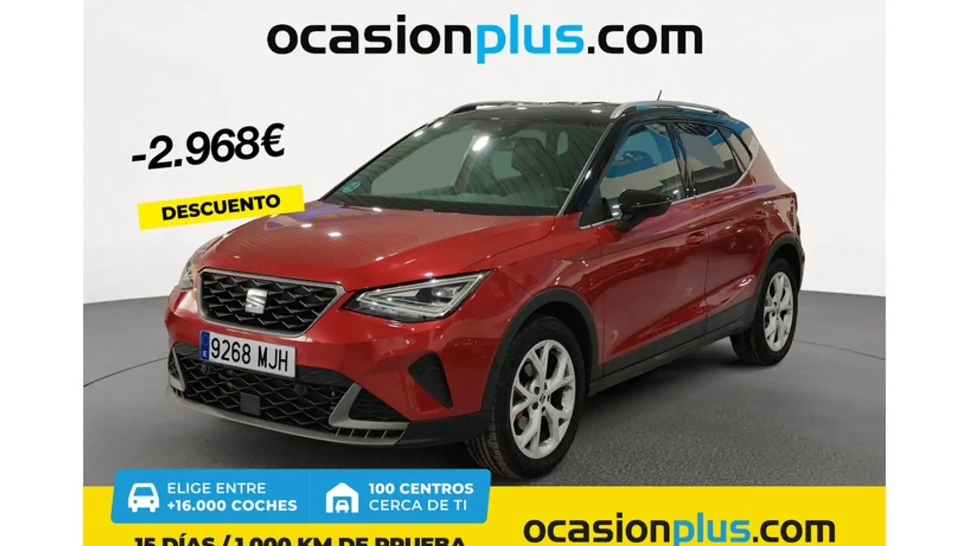 SEAT Arona 1.5 TSI S&S FR DSG7 XM 150 Rouge - 1