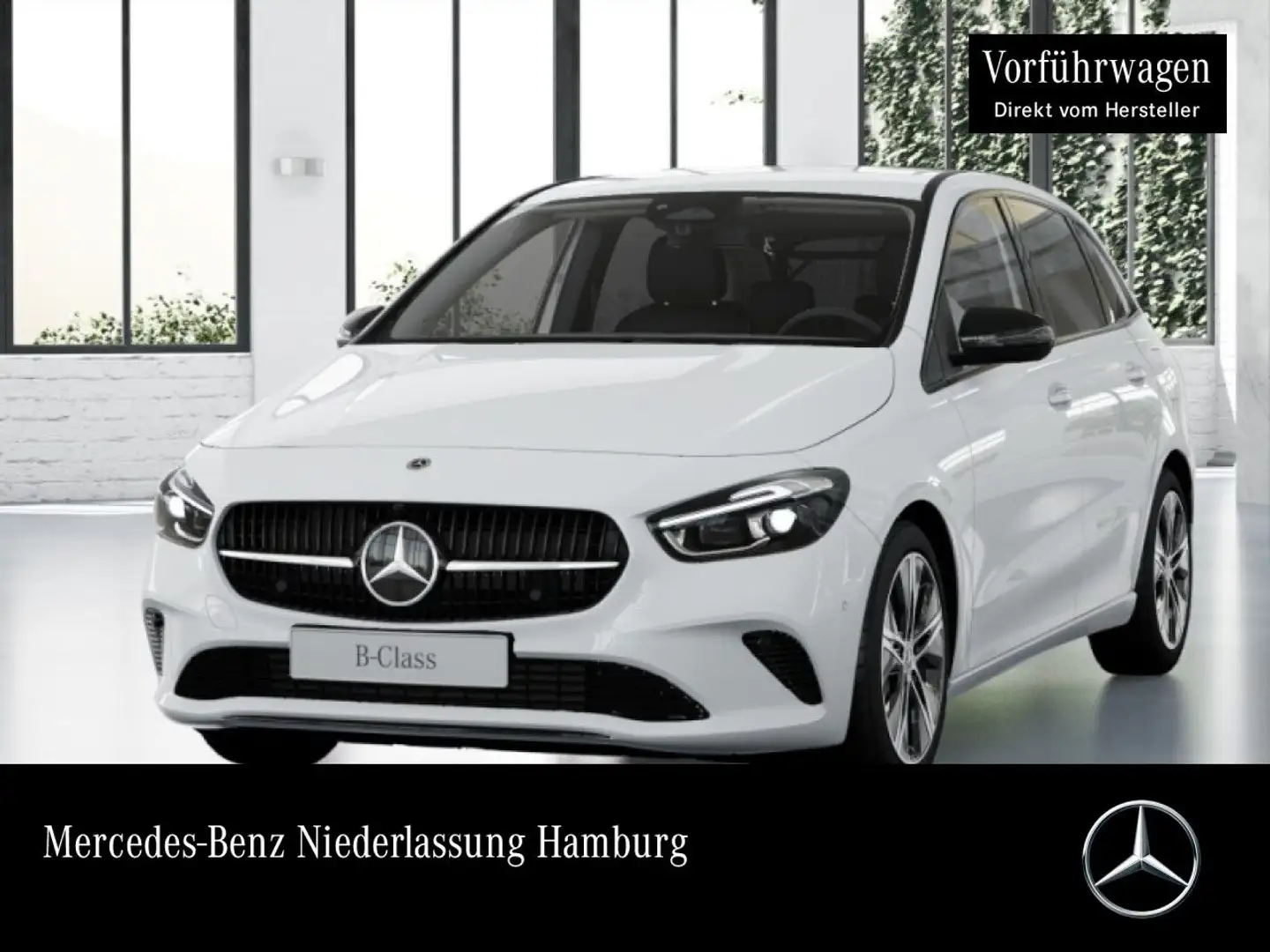 Mercedes-Benz B 180 PROGRESSIVE+NIGHT+AHK+MULTIBEAM+KAMERA+TOTW Weiß - 1
