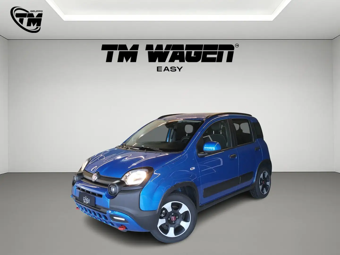 Fiat Panda City Cross 1.0 firefly hybrid - NEOPATENTATO Bleu - 1