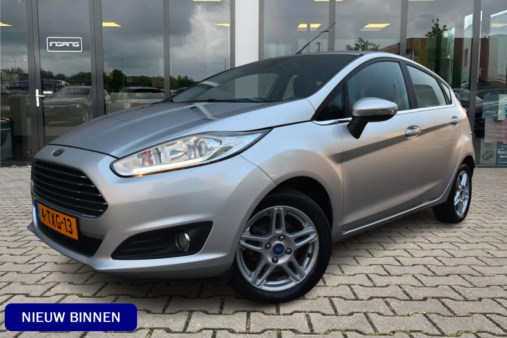 Ford Fiesta 1.0 EcoBoost Titanium | Navi | PDC | Airco | Grau - 1