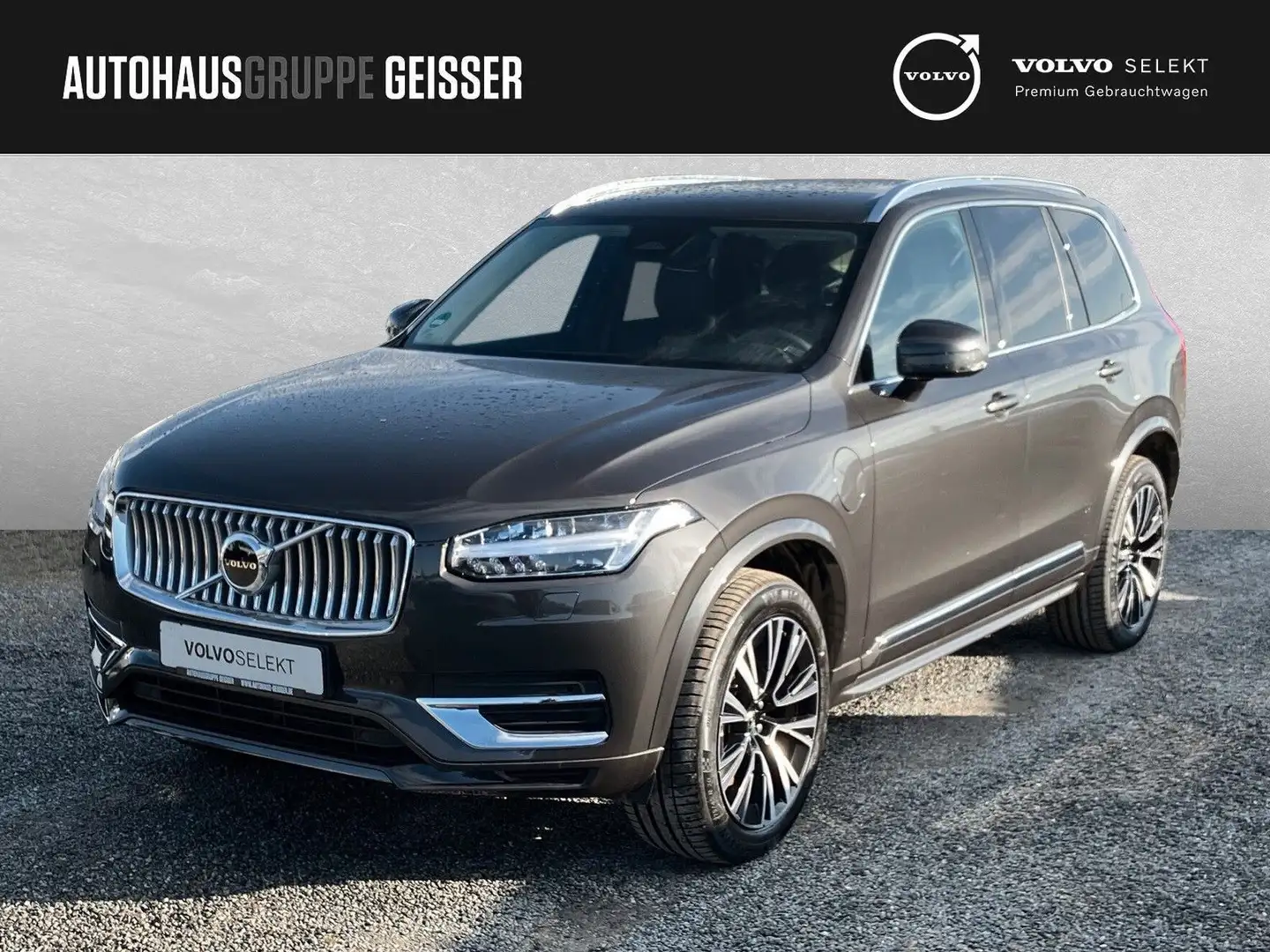 Volvo XC90 T8 AWD Core Automatik 7-Sitzer  ACC BLIS Grau - 1