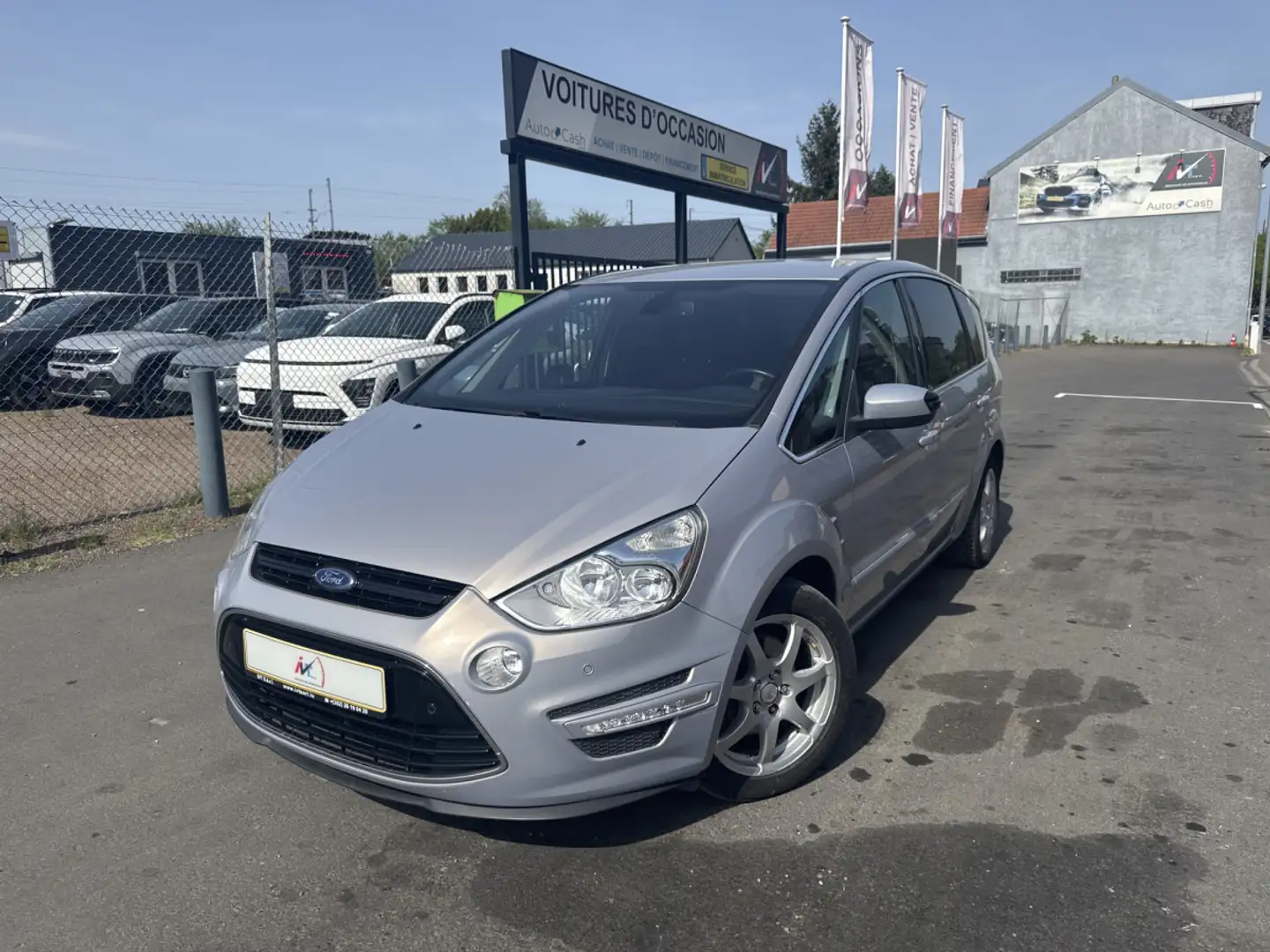 Ford S-Max 2.0 TDCI 163 Titanium Gris - 1