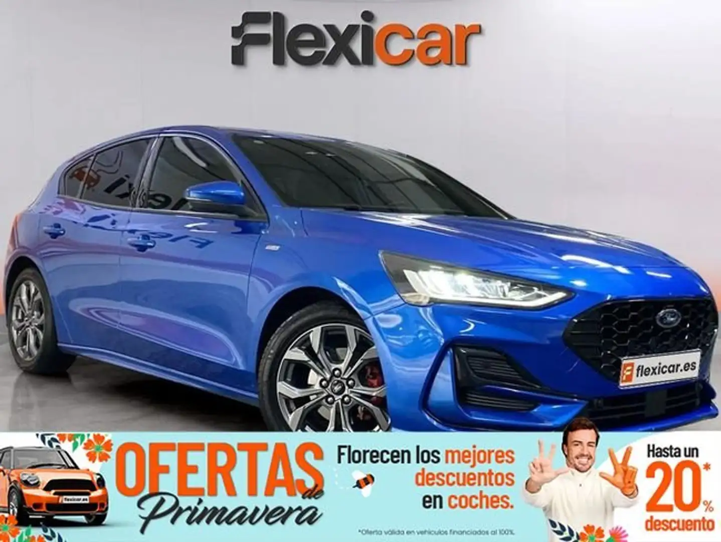 Ford Focus 1.0 Ecoboost MHEV 92kW ST-Line X Azul - 1