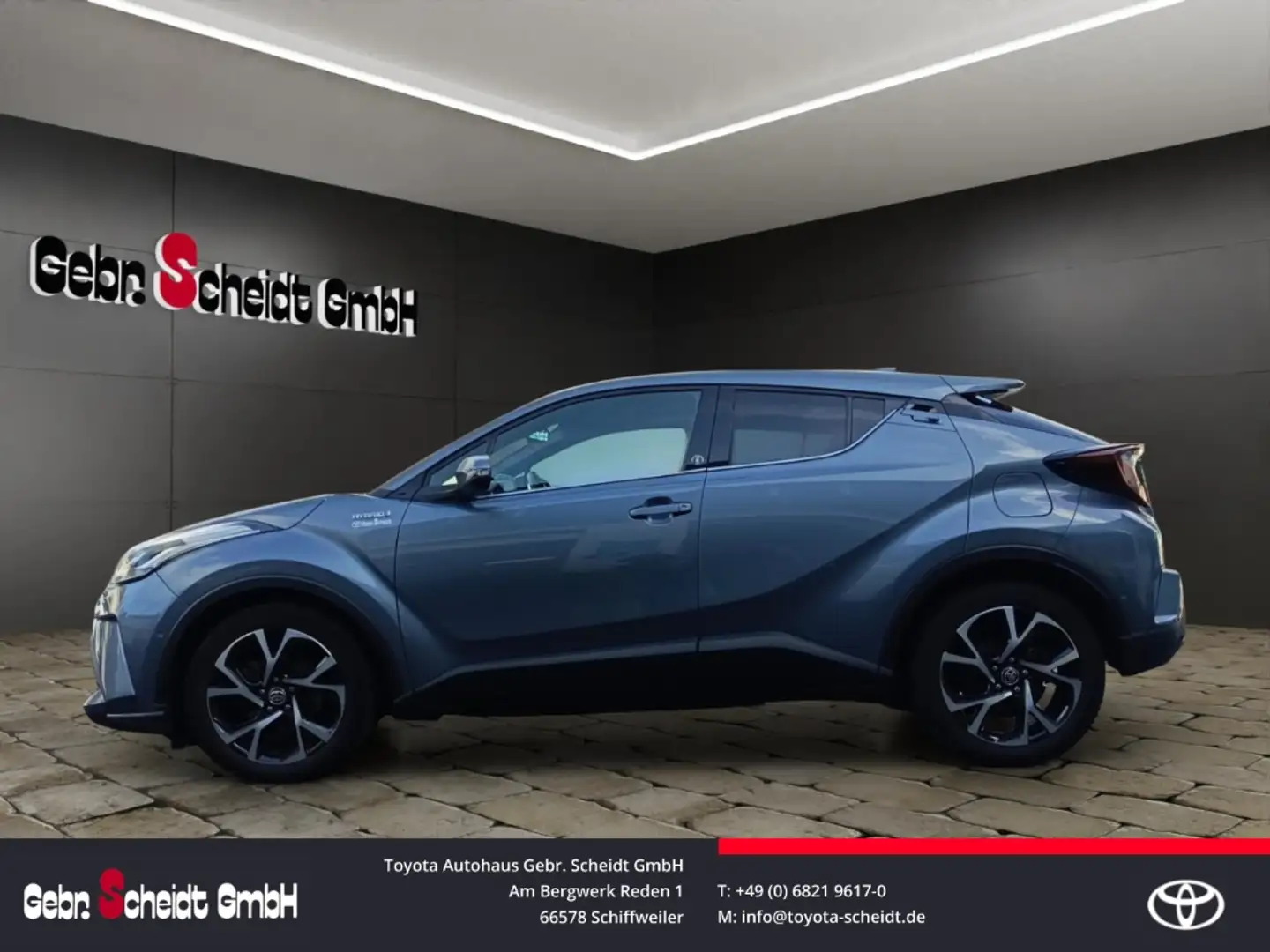 Toyota C-HR Hybrid Team D 1.8 EU6d-T Rückfahrkamera Sitzheizun Grau - 2