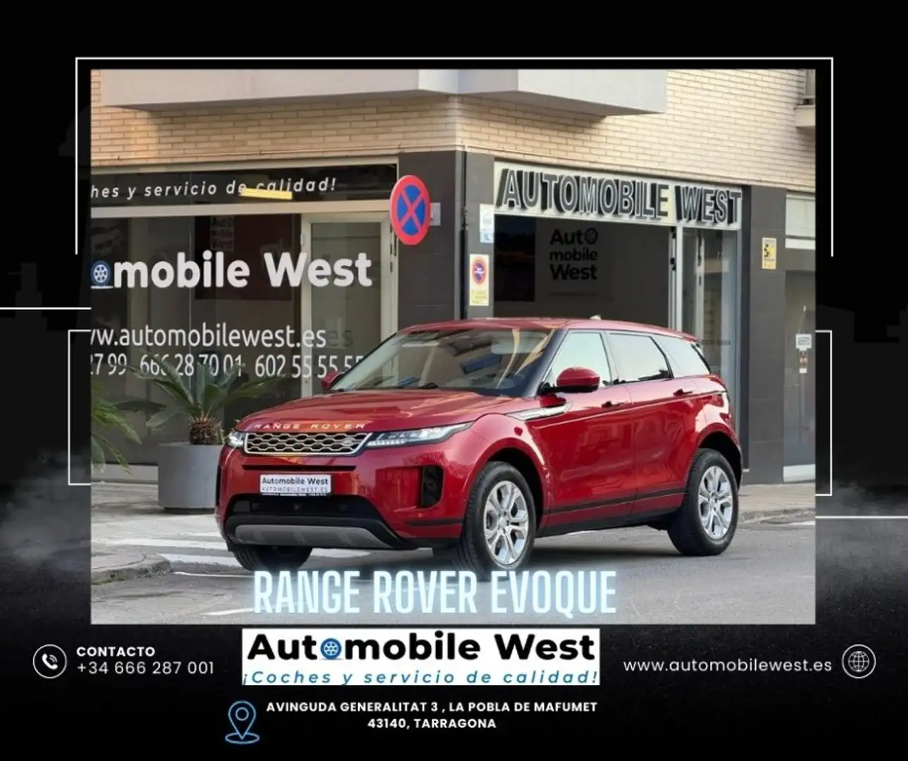Land Rover Range Rover Evoque 2.0D I4 MHEV R-Dynamic AWD Aut. 163 Burdeos - 1