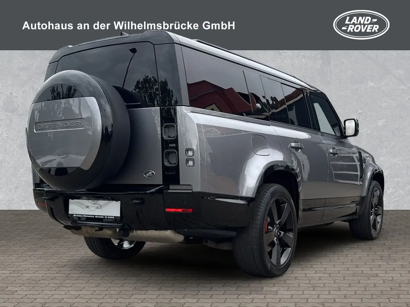Land Rover Defender 130 D300 X BLACK PACK/AHK/SHZ/SHD Gri - 2