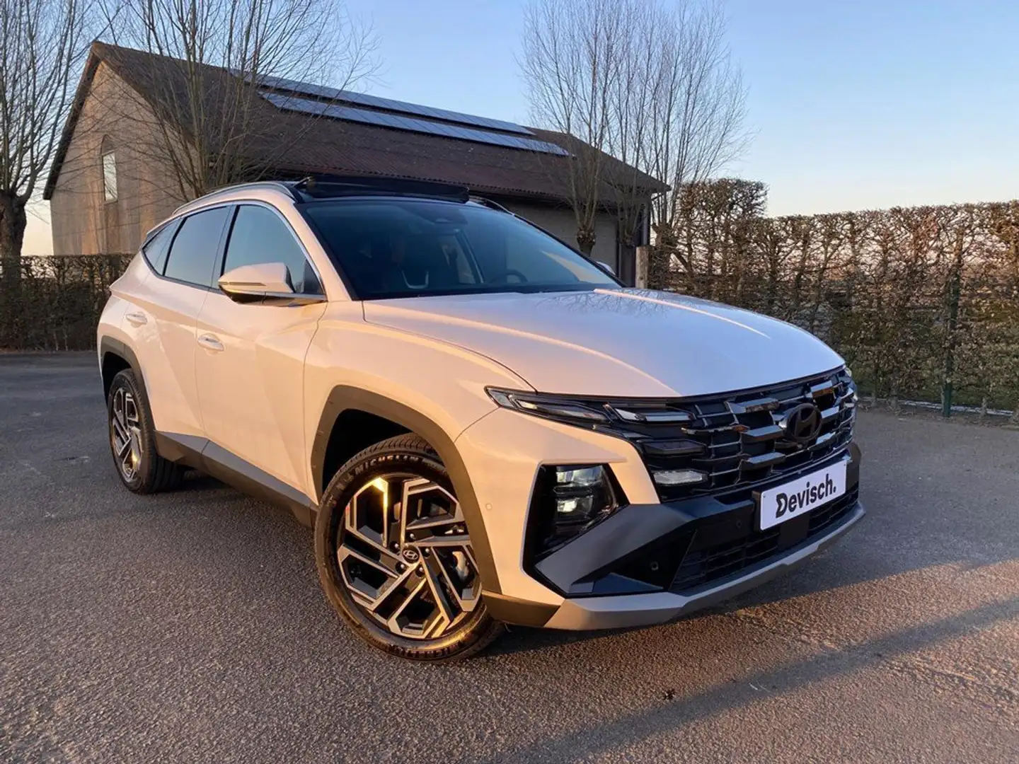 Hyundai TUCSON Shine Sensation  - hybride automaat - Full Option Blanc - 1