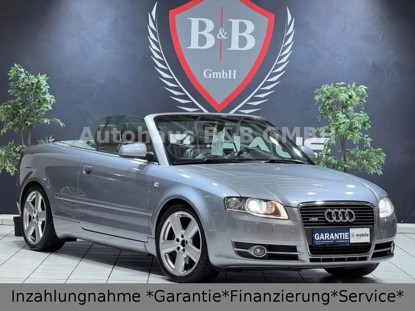 Audi A4 Cabriolet 2.0 TFSI*1.HD*Automatik*S-Line*Kam. Argent - 1