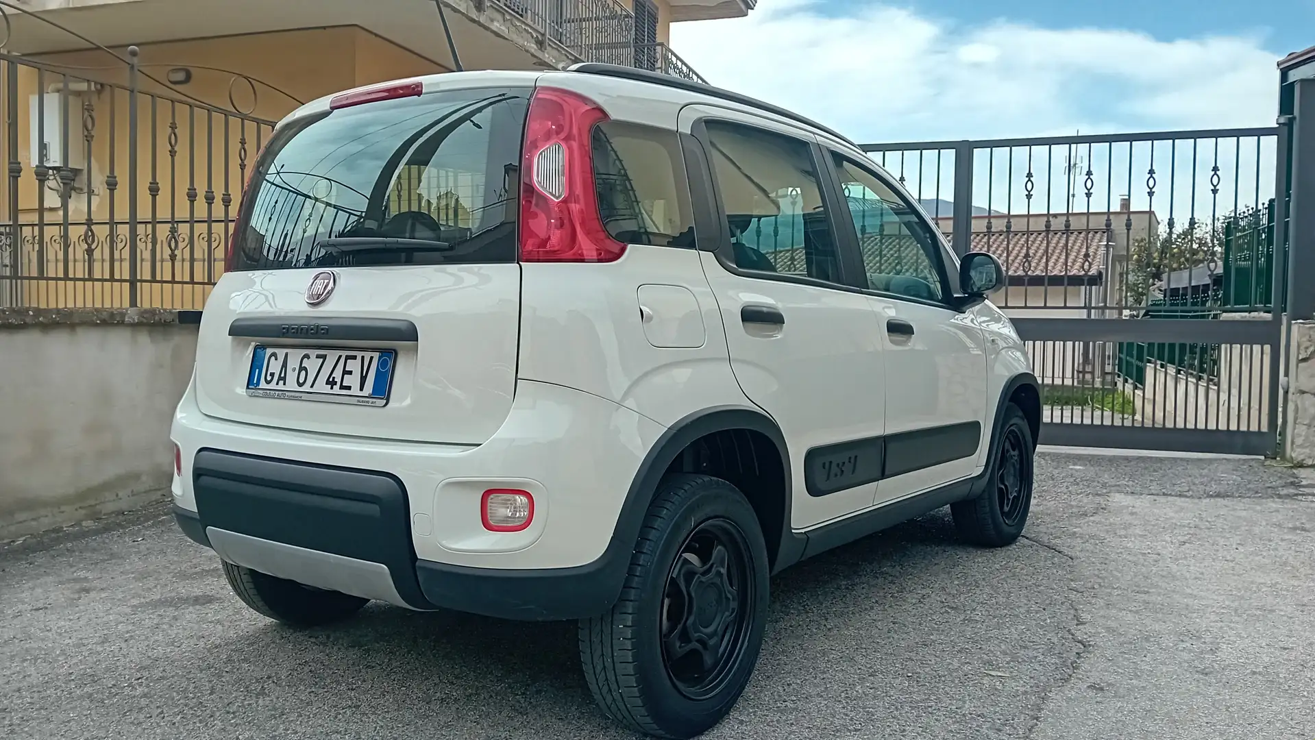 Fiat Panda 0.9 TwinAir Turbo S&S 4x4 Blanc - 2