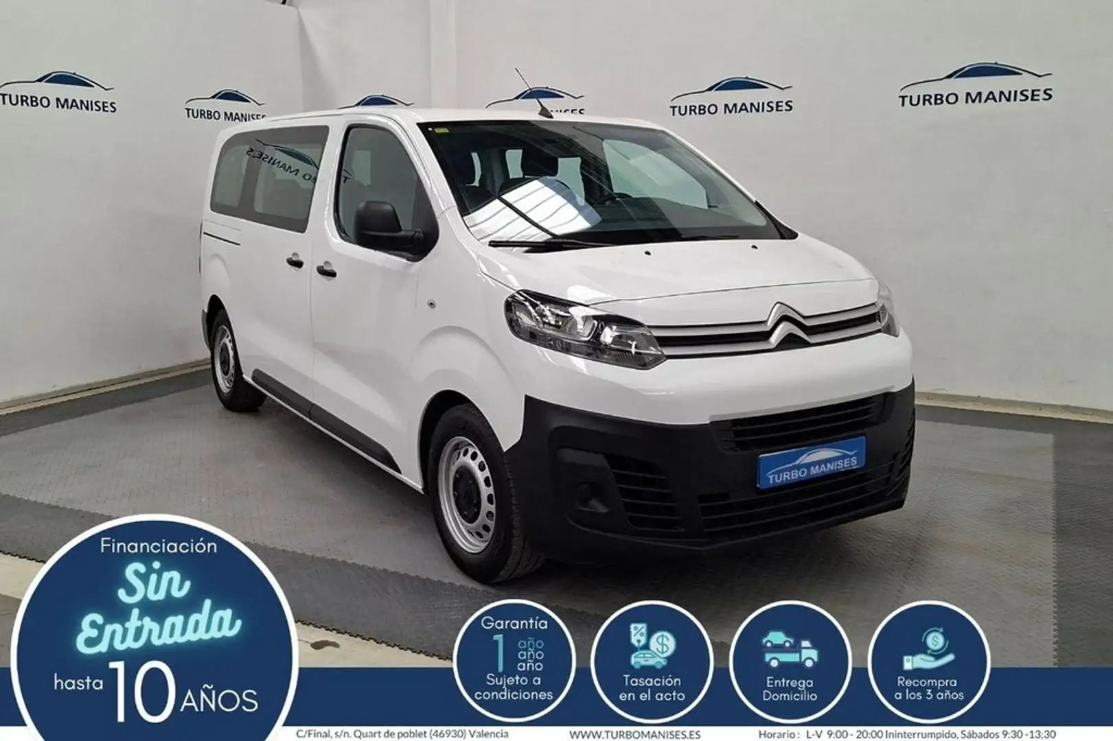 Citroen Jumpy Combi BlueHDI Talla M Confort 115 S&S Blanc - 1