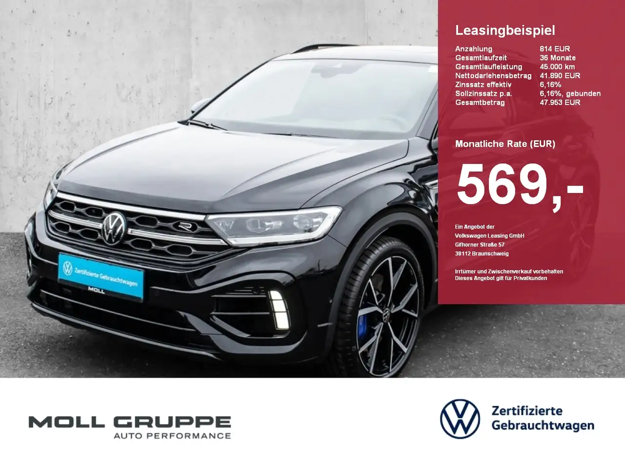Volkswagen T-Roc R 2.0 TSI 4Motion DSG