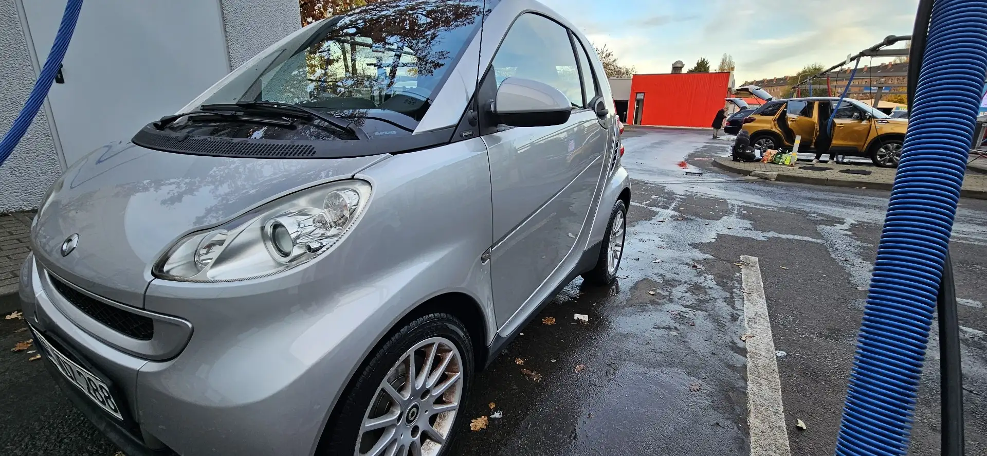 smart forTwo Smart Fortwo CDI 451 frisch TÜV, super sparsam! Silber - 2