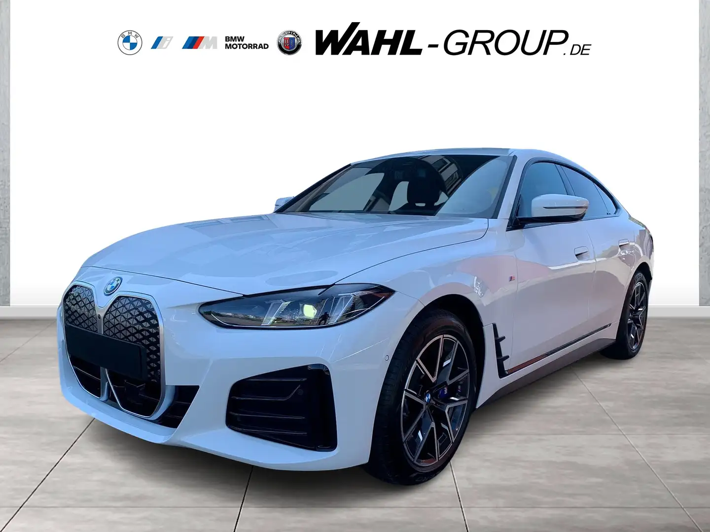 BMW i4 eDrive40 Gran Coupé M Sport AHK LED Navi HeadUp Hi Blanc - 1