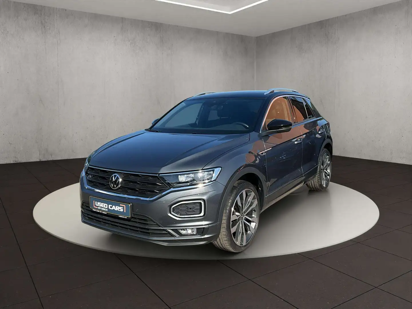 Volkswagen T-Roc Sport+R-Line+RearView+4M Gris - 1
