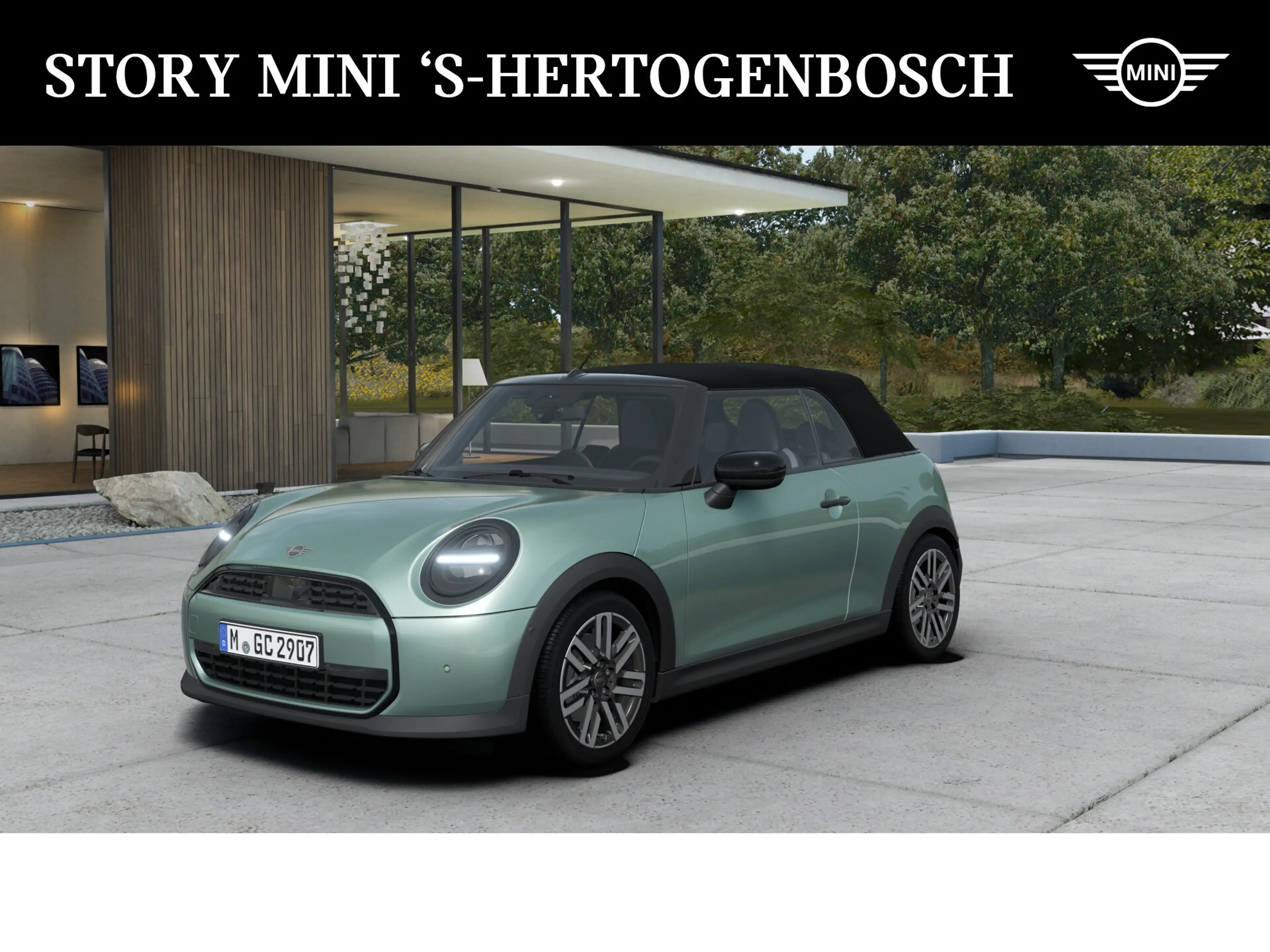 MINI Cooper C Cabrio Automaat / Classic / Stuurverwarming / LED / Parki