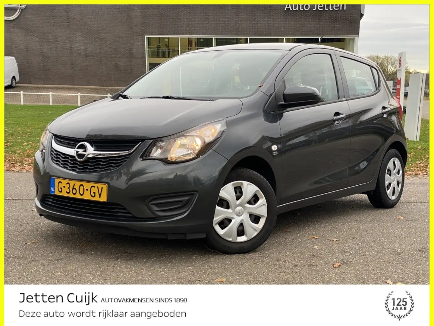 Opel Karl 1.0 120 Jaar Edition #RIJKLAAR# | Airco Gris - 1