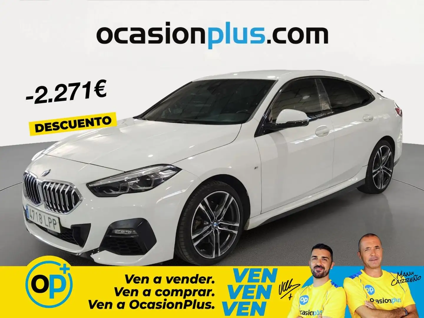 BMW 218 218iA Gran Coupé Blanco - 1