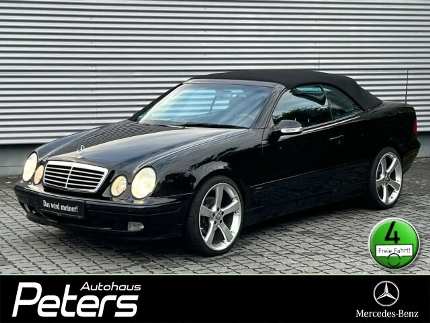 Mercedes-Benz CLK 230 CLK 230 KOMPRESSOR Cabriolet Avantgarde/Navi Klima Noir - 1