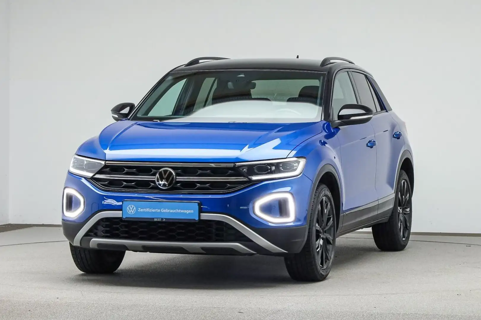 Volkswagen T-Roc T-ROC 1.5 TSI DSG STYLE*BLACK-STYLE*LED*AHK*PDC* Blau - 2