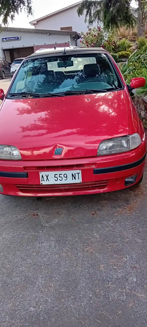 Fiat Punto Cabrio (90) ELX benzina/GPL Rojo - 1