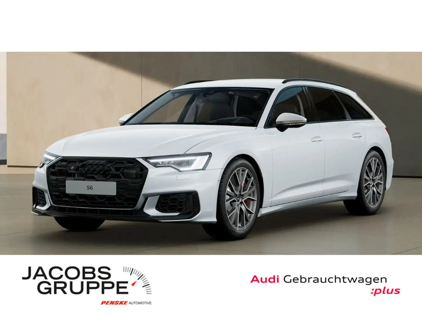 Audi S6 Avant 3.0 TDI quattro B&O*LED*TopView * Blanc - 1
