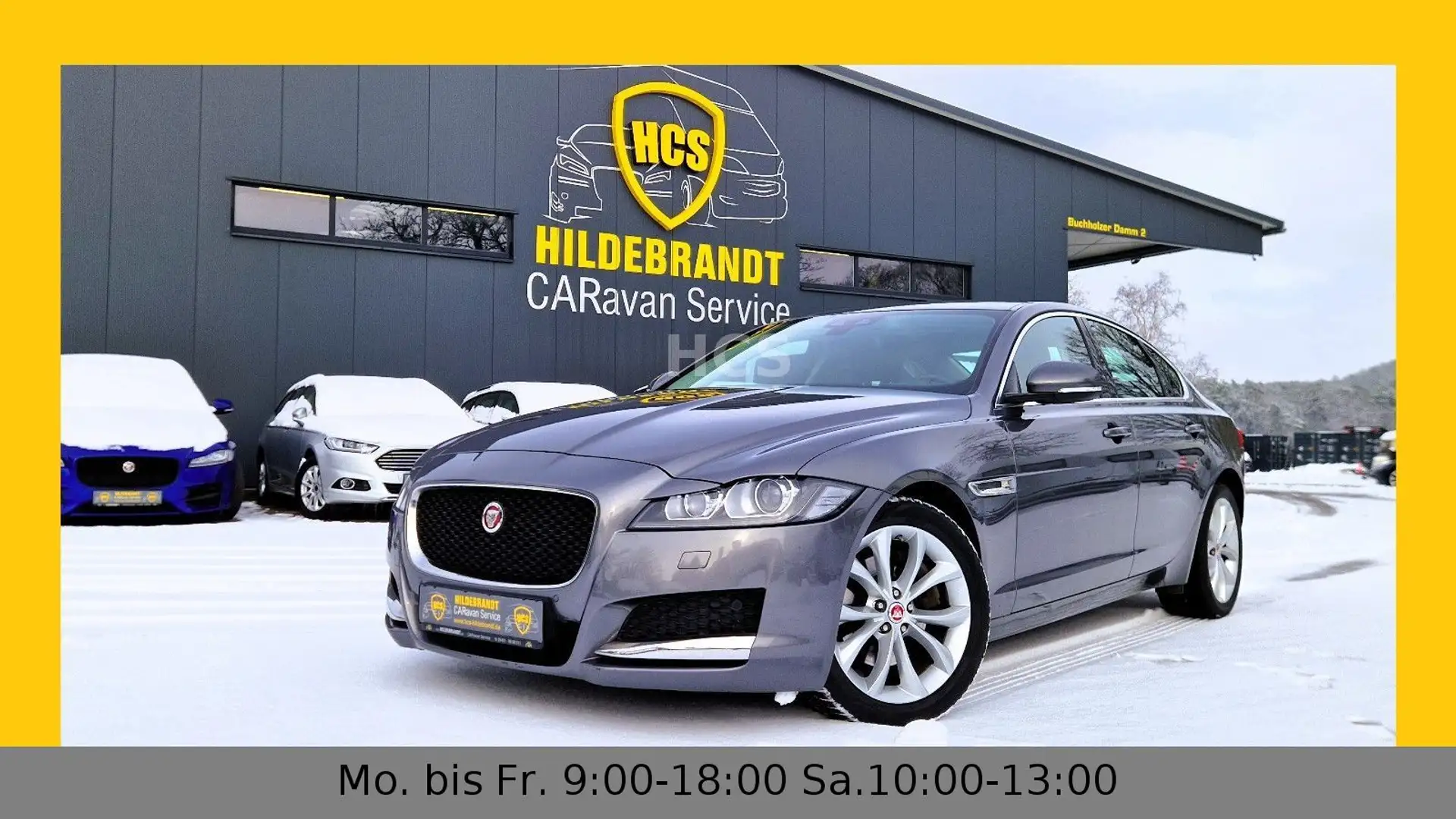 Jaguar XF Prestige Leder Xenon LED Gris - 1