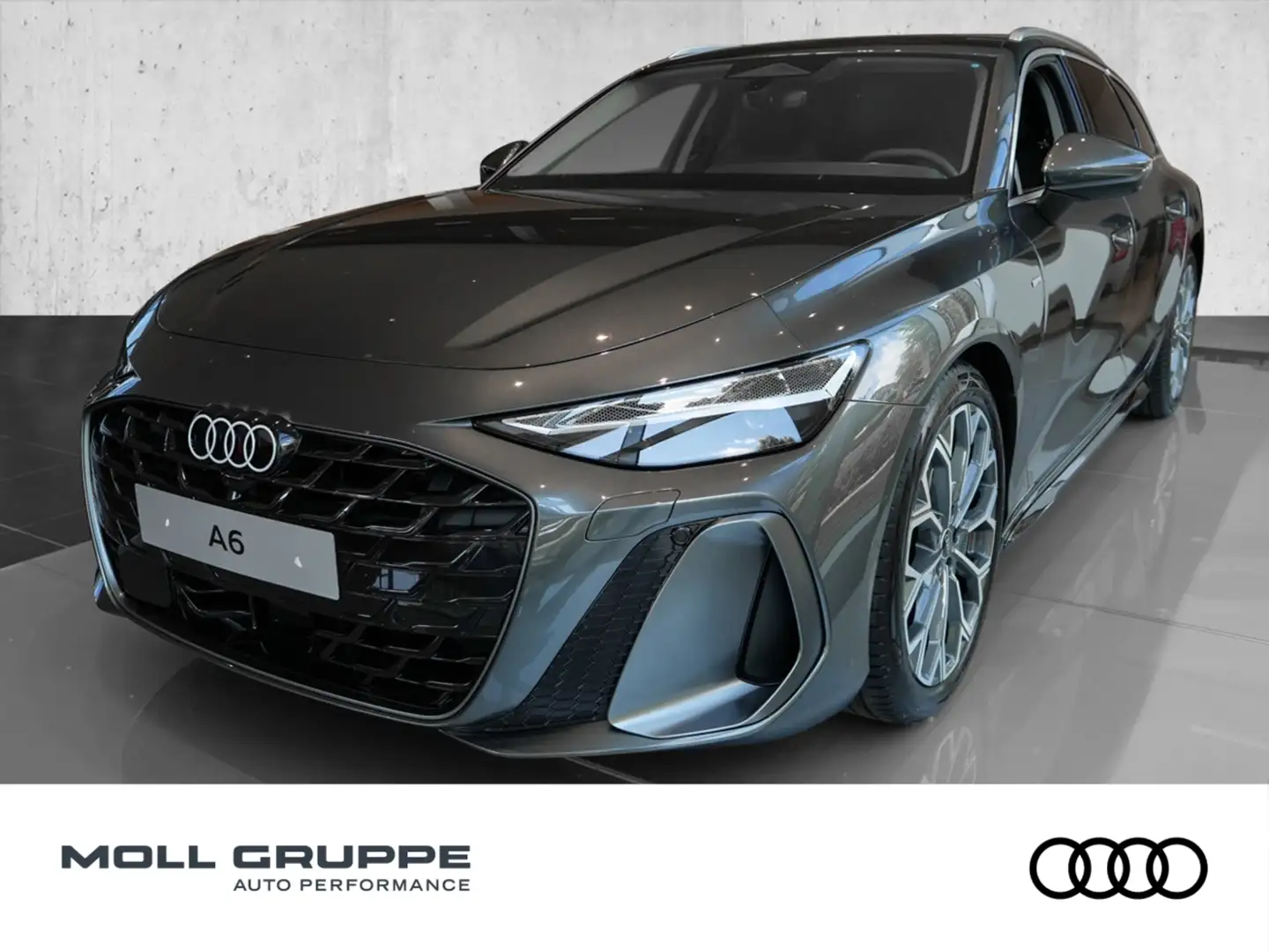 Audi A6 Avant TFSI 150 kW S tronic NAVI LEDER ACC Gris - 1
