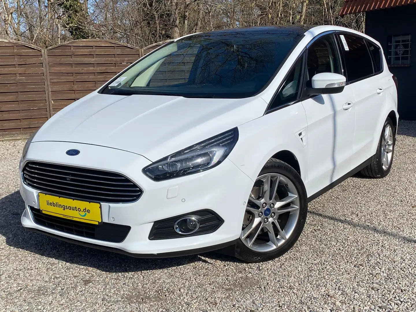Ford S-Max 2.0 EcoBoost Titanium LED AHK ACC Pano SHZ Weiß - 1