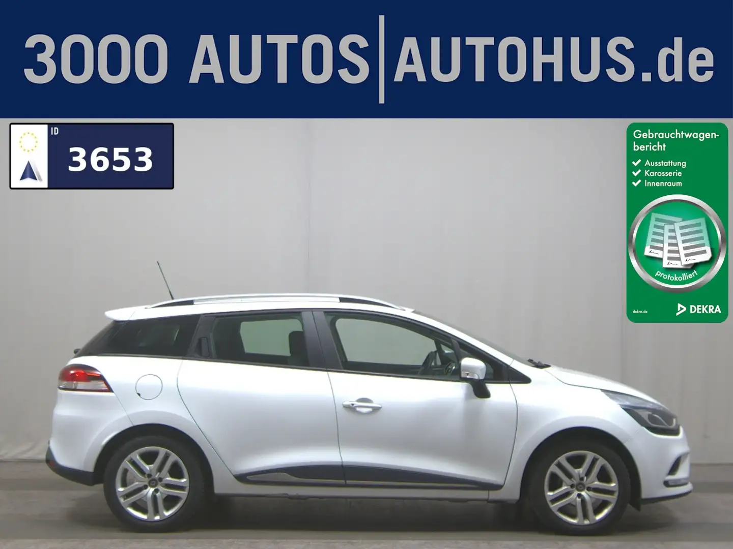 Renault Clio Grandtour 0.9 TCe AHK Navi SHZ Weiß - 1