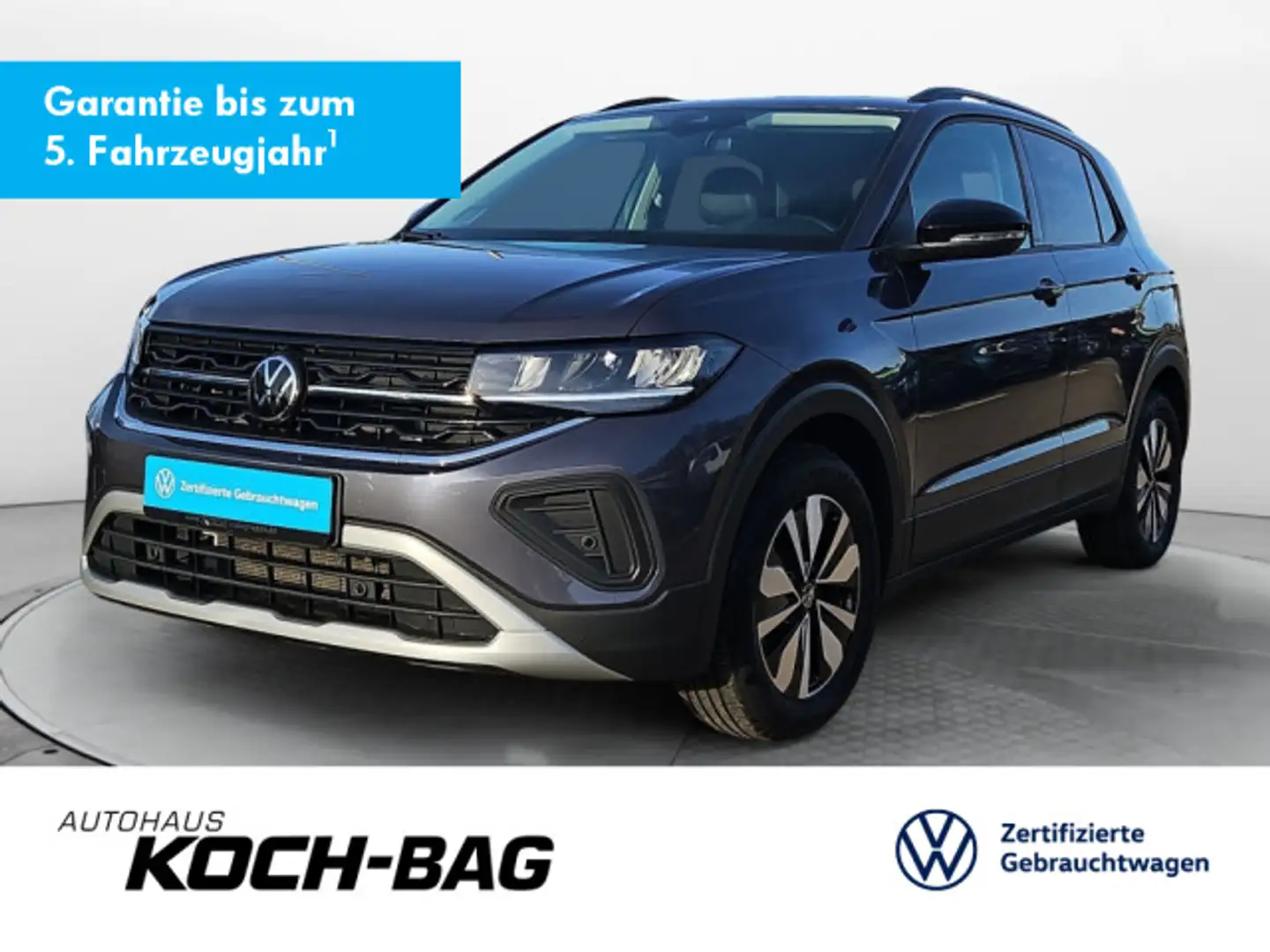 Volkswagen T-Cross 1.0TSI Goal DSG Navi LED Kamera Gris - 1
