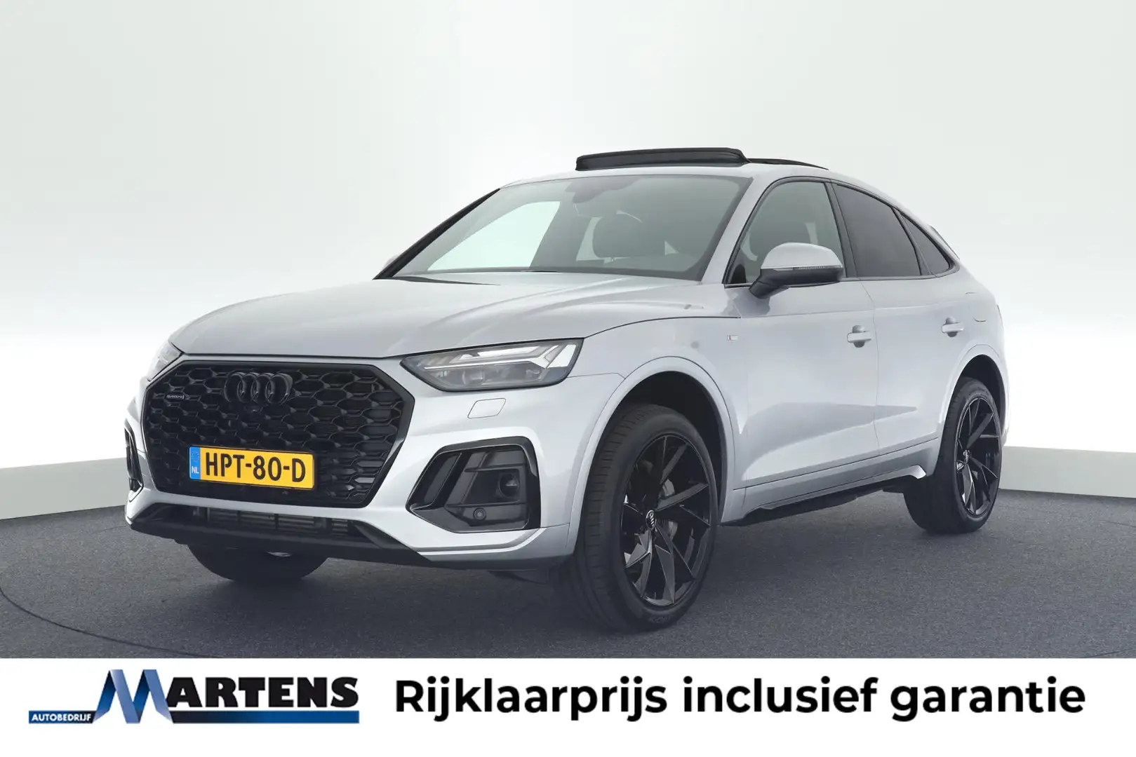 Audi Q5 Sportback 50 TFSI e 299pk 2x S-Line Black Edition Grijs - 1
