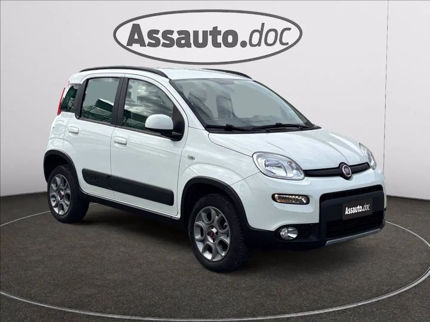 Fiat Panda 0.9 t.air turbo 4x4 85cv Blanc - 1