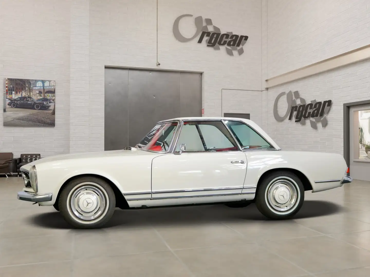 Mercedes-Benz SL 250 Pagode SL250 *100000 Wertgutachten* Blanc - 2