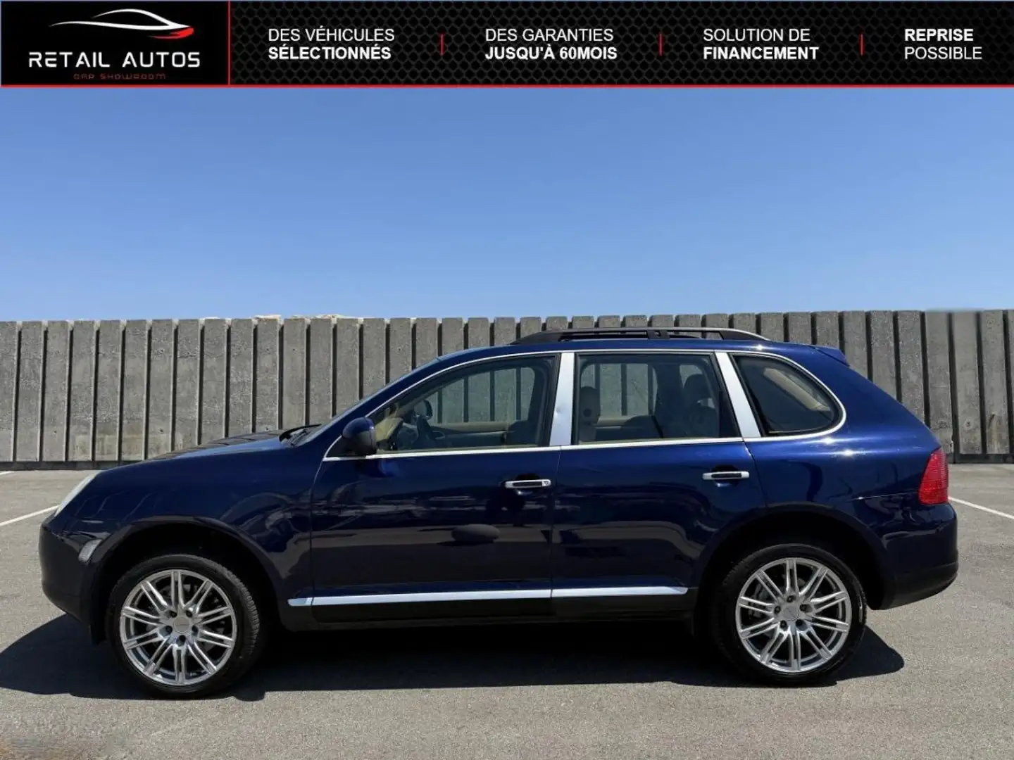 Porsche Cayenne 4.5 V8 340 S TIPTRONIC S Bleu - 2