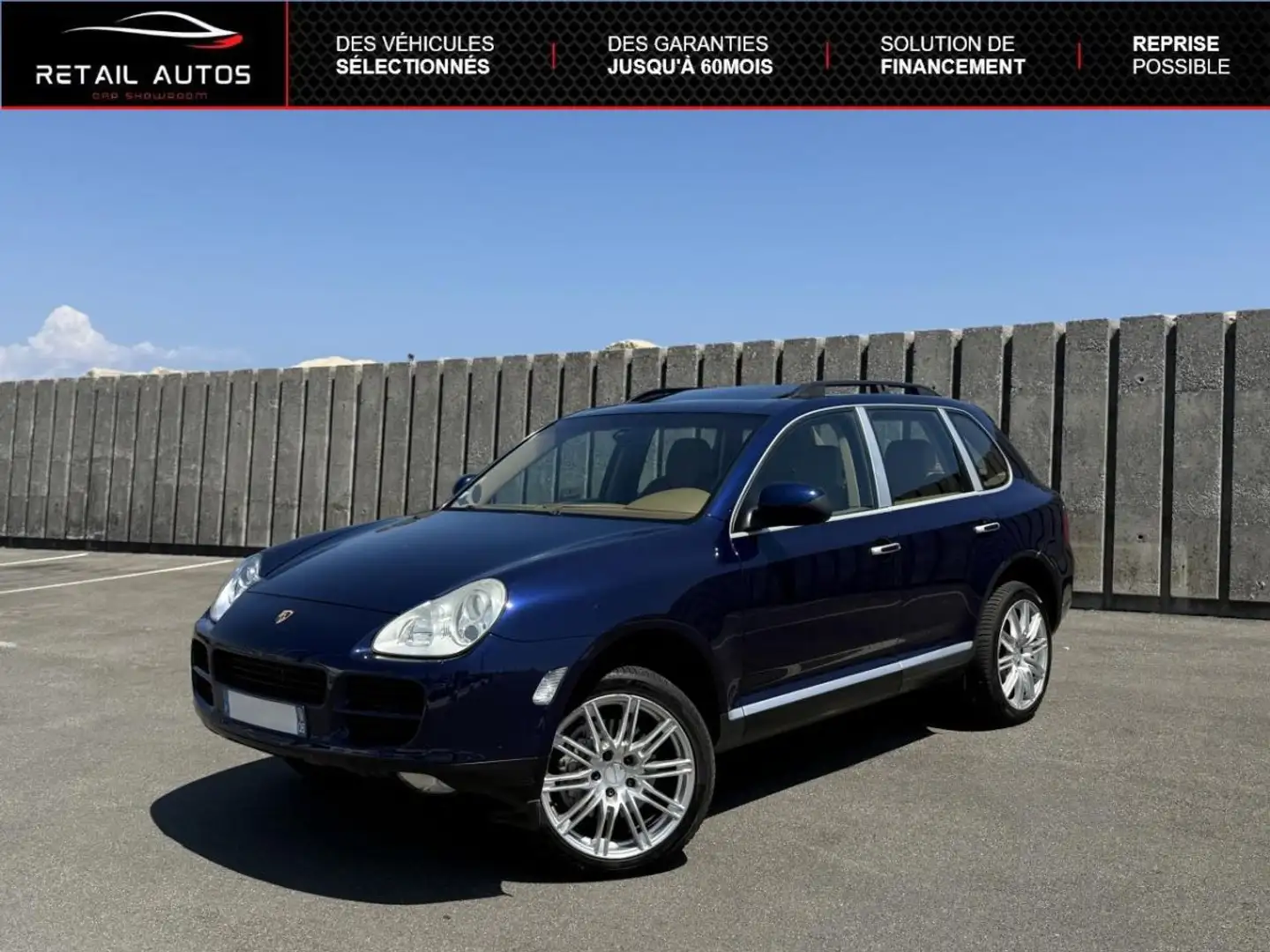 Porsche Cayenne 4.5 V8 340 S TIPTRONIC S Bleu - 1