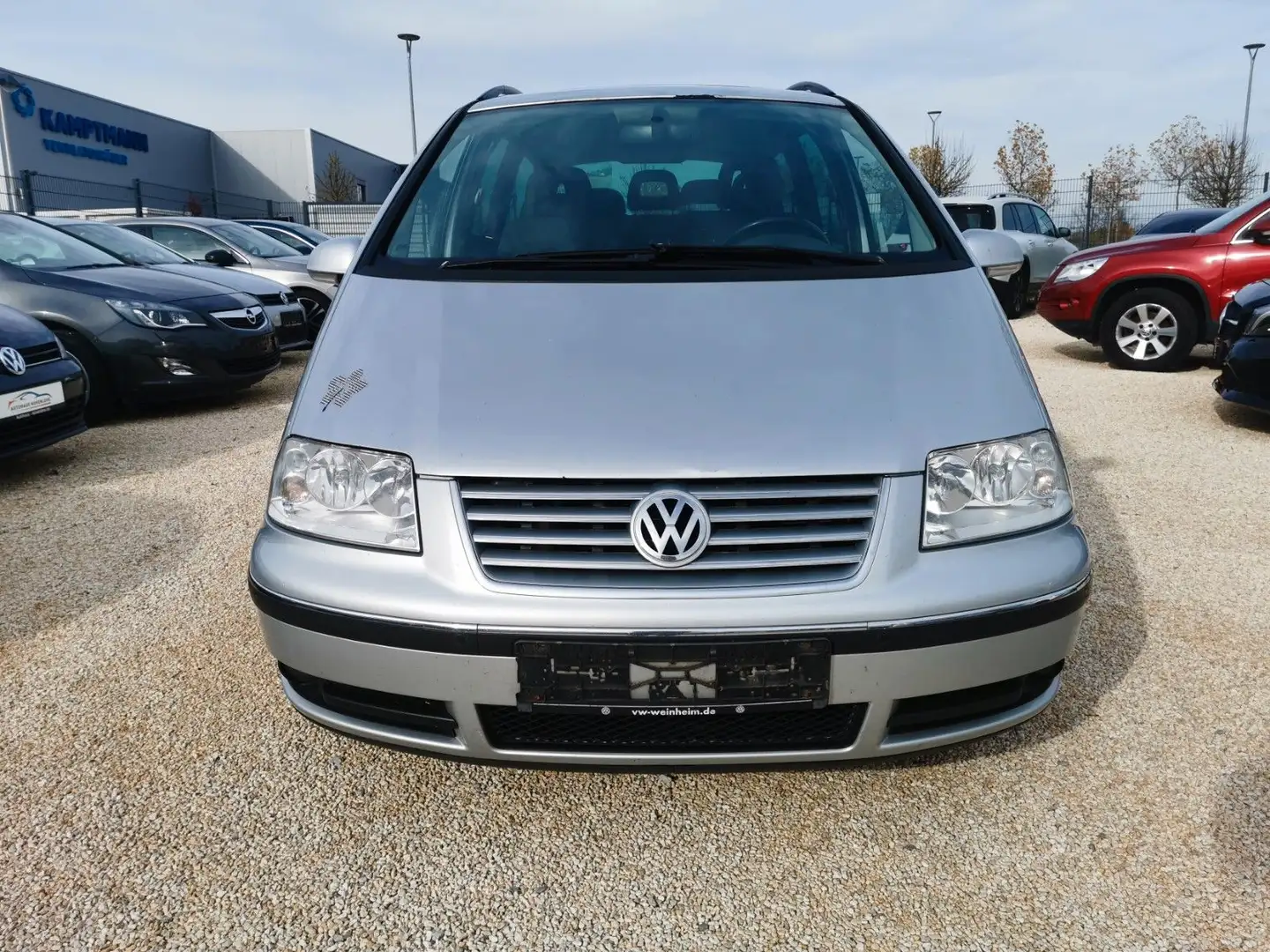 Volkswagen Sharan United 7 Sitze AHK TÜV 2/26 Silber - 2