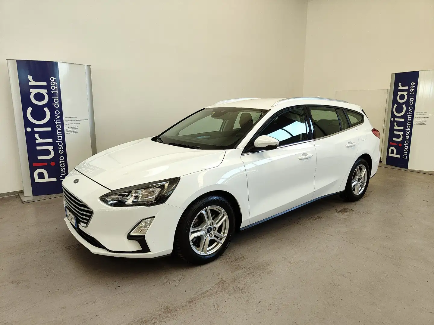 Ford Focus 1.5 EcoBlue 120 CV SW Co-Pilot auto AUTOCARRO N1 Weiß - 1