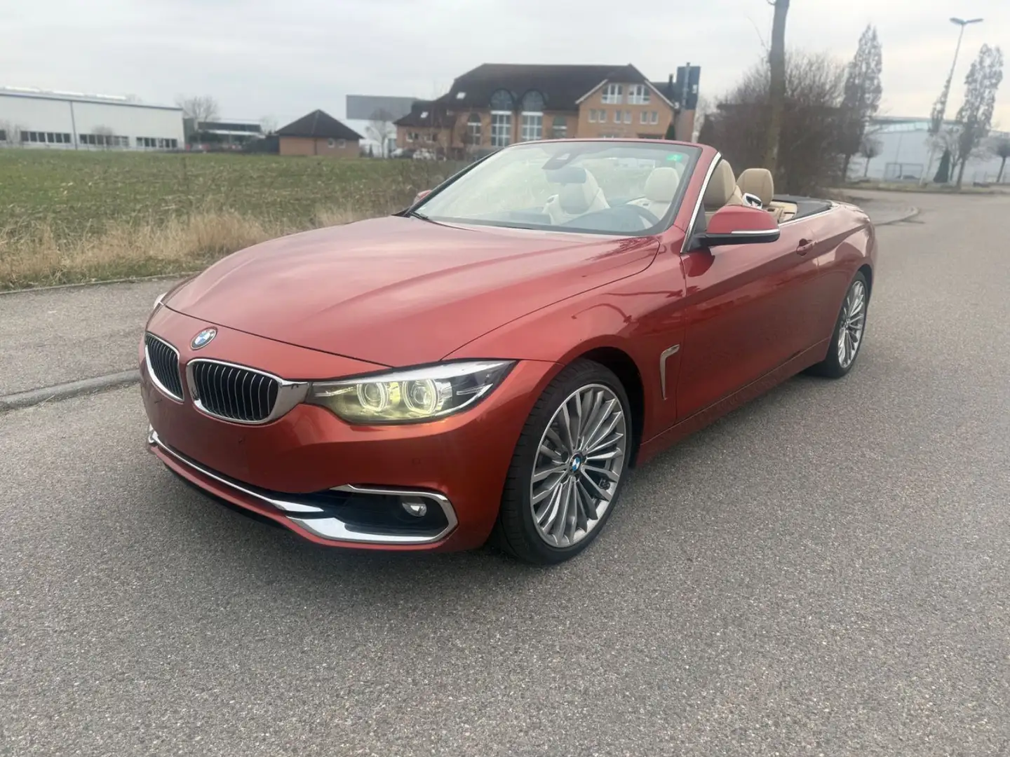 BMW 430 Baureihe 4 Cabrio 430 d Luxury Line 1 HAND Orange - 1