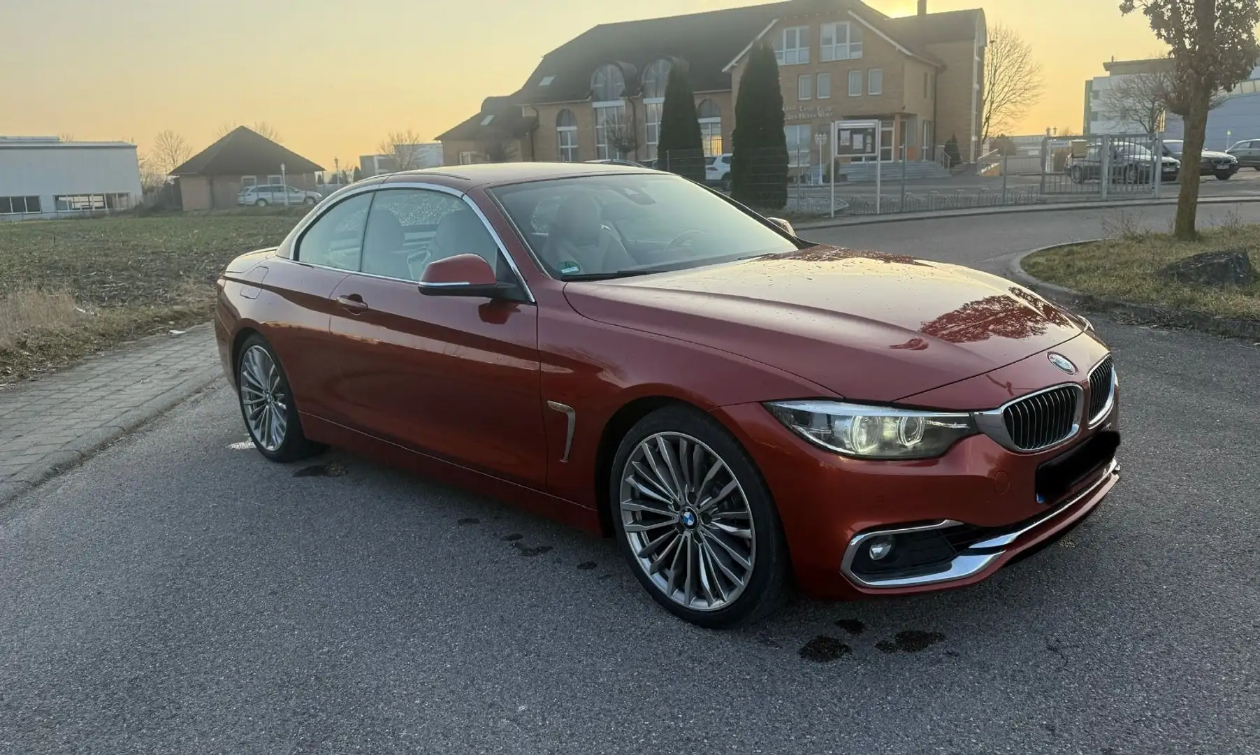 BMW 430 Baureihe 4 Cabrio 430 d Luxury Line 1 HAND Orange - 2