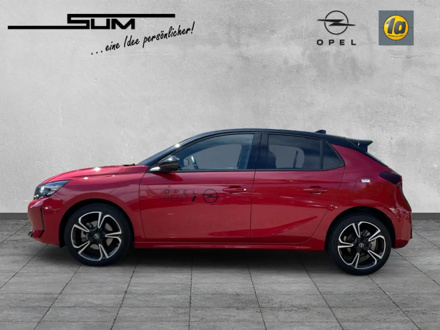 Opel Corsa Mild-Hybrid Ultimate Navi Massagesitze LED Blendfr Rouge - 2