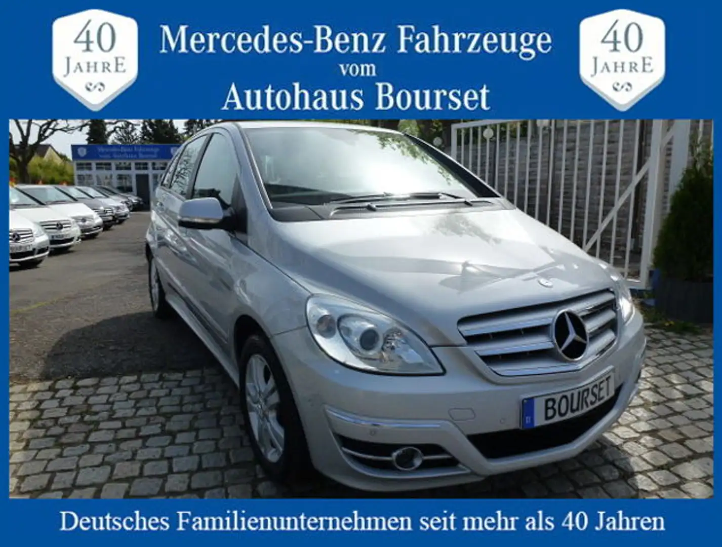 Mercedes-Benz B 180 Autom-Klima-Sitzheizung-Tempomat Silber - 1